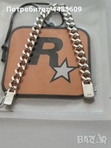 Масивна Сребърна Гривна 