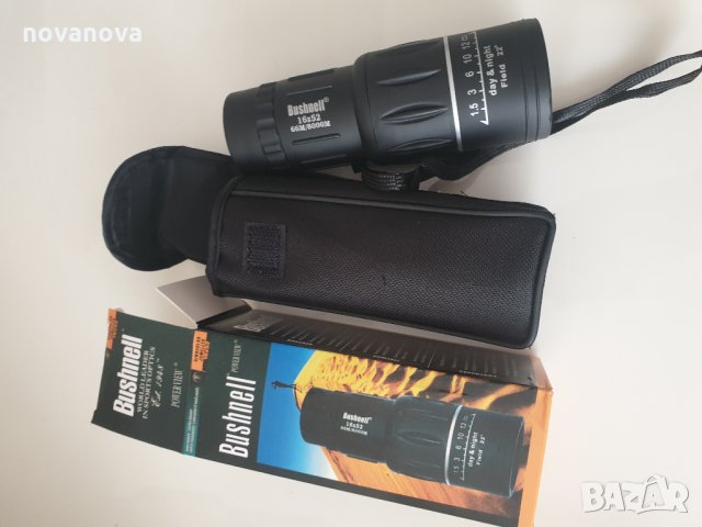 Мощен монокъл  Bushnell 16х52 , снимка 4 - Оборудване и аксесоари за оръжия - 32564008