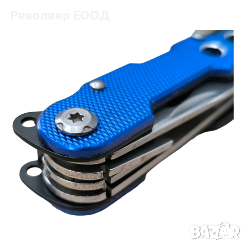 Мултитул EDC клещи "Blue EDC Pliers" 14 в 1, снимка 6 - Оборудване и аксесоари за оръжия - 44893021