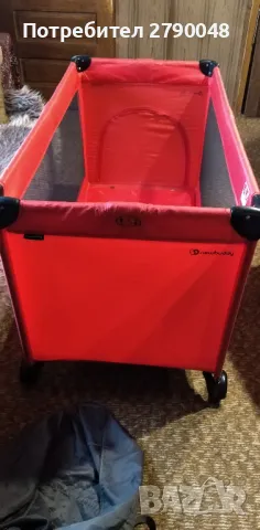 Кошара за сън и игра, на две нива с матрак