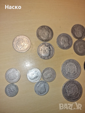 Сребърни монети 1 лев 2 лева 50 стотинки и европейски, снимка 8 - Нумизматика и бонистика - 45353328