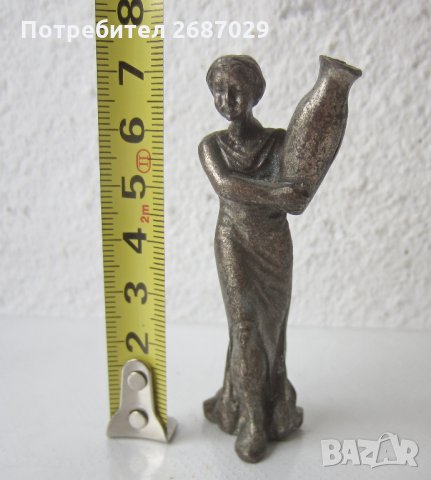 Фигура фигурки метал, изящна жена, жаба, бик, снимка 12 - Статуетки - 28974940