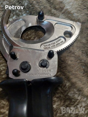 PHOENIX CONTACT - "CUTFOX 52" - Made in Germany - ЧИСТО НОВА Кабелна Ножица 52 mm / 300 mm² GERMANY!, снимка 3 - Клещи - 43824488