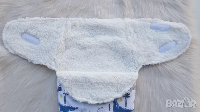 Нова антистрес пелена за бебе от 0-3 месеца , снимка 9 - Спално бельо и завивки - 49294054