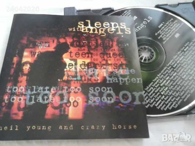 Neil Young And Crazy Horse – Sleeps With Angels оригинален US диск