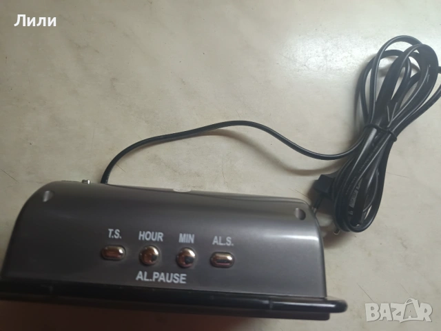 Будилник / часовник + подарък батерия 9 V - 20 лв., снимка 2 - Други - 53013027