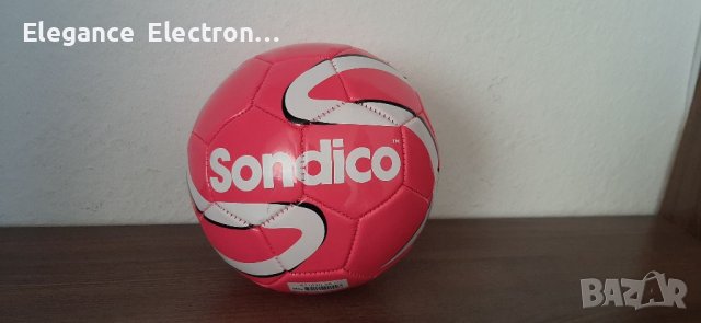 Футболна топка Sandico Цвят:Розово Размер:3, снимка 1 - Футбол - 39151026