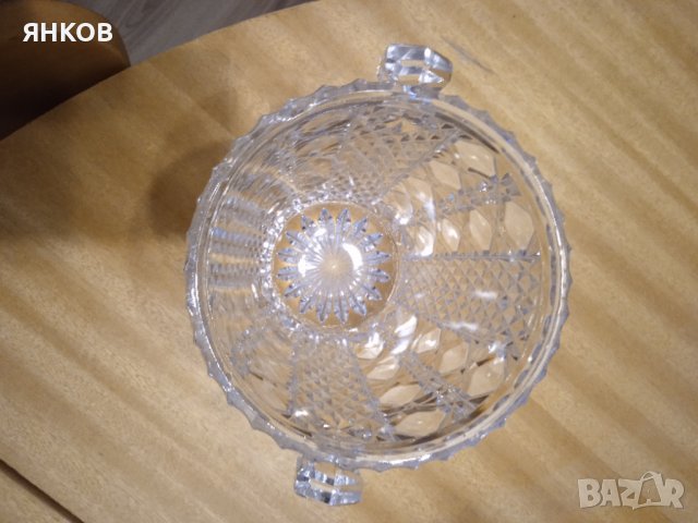 Купа за лед кристална, снимка 2 - Чаши - 38684309