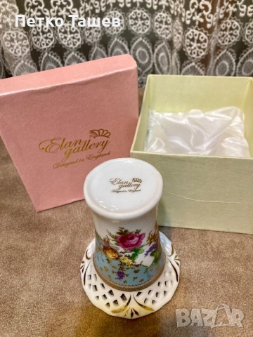 Порцеланова ваза от Elam Gallery , снимка 3 - Вази - 52907687