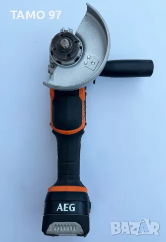 AEG BEWS 18-125BL - Акумулаторен безчетков ъглошлайф 2023г., снимка 3 - Други инструменти - 48083077