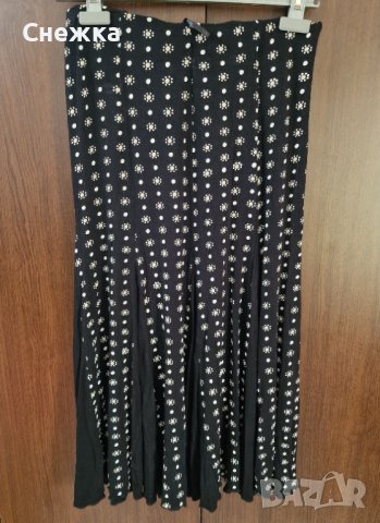 Дамска черна пола - лятна, снимка 1