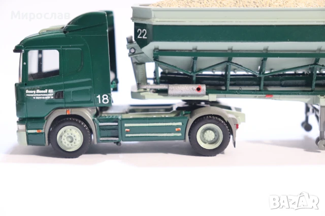 HERPA 1:87 H0 SCANIA ТИР КАМИОН ИГРАЧКА КОЛИЧКА МОДЕЛ, снимка 3 - Колекции - 50767151