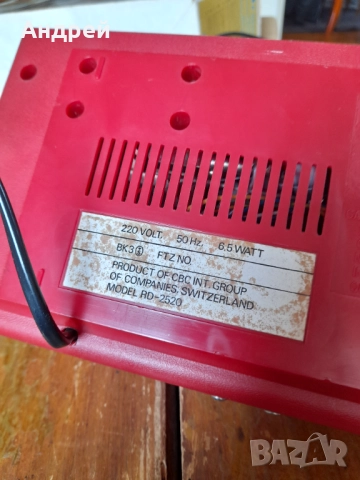 Стар радио часовник Browni, снимка 8 - Антикварни и старинни предмети - 52944720