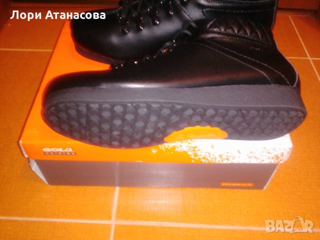Чисто нови, оригинални боти Gola , внос от Англия с кутия. Лицев материал естествена кожа.Стабилна , снимка 5 - Мъжки боти - 26885469