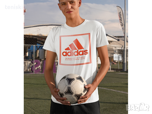  Мъжка тениска ADIDAS принт, модели,цветове и размери , снимка 4 - Тениски - 30460434