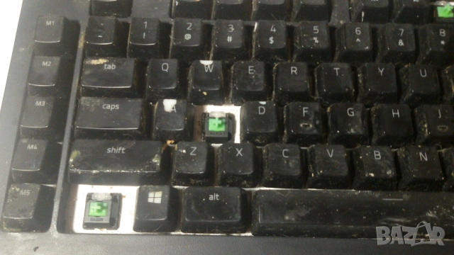 Blackwidow Chroma V2 keyboard за части - повечето копчета, без кабел; МРЪСНА, снимка 3 - Клавиатури и мишки - 51597957
