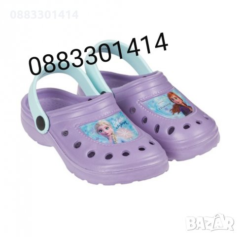 Детски чехли крокс Frozen Замръзналото кралство , снимка 2 - Детски сандали и чехли - 32623058