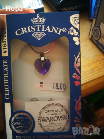 Колие Сваровски /Swarovski, снимка 12 - Колиета, медальони, синджири - 37193831