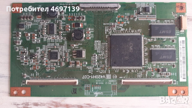 303T-CON BOARD /ТИКОНИ/ ПЛАТКИ ПАНГЮРИЩЕ-1.18/4046NN_MB4C4LV0.1/T370HW02 VE/37T04-COJ/320WB02C , снимка 17 - Части и Платки - 53103415