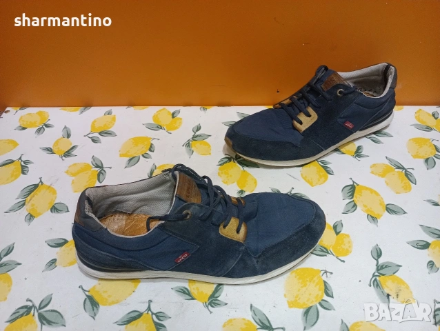 Levis N 46 кожени сникърси , снимка 2 - Маратонки - 53469252