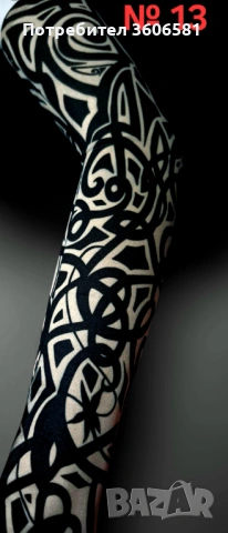 Имитация на истински татус тип ръкав/крачол - универсален размер+ още, снимка 4 - Спортна екипировка - 50198000