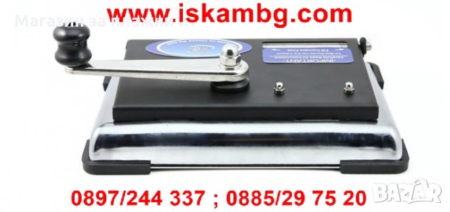 INJECTOR - Ръчна бутална машинка за пълнене на цигари, снимка 8 - Други - 28598880