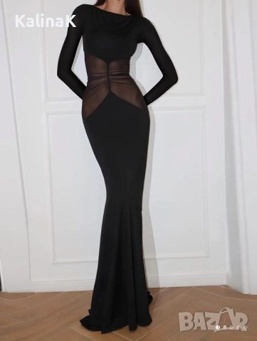 Вечерна рокля черна