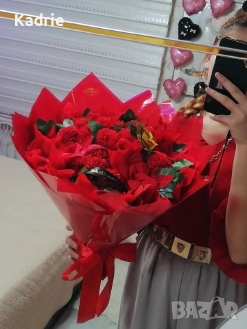 вечен букет , снимка 2 - Романтични подаръци - 53201406
