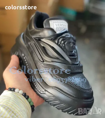 Мъжки маратонки  Versace -BR50f, снимка 2 - Маратонки - 47094635