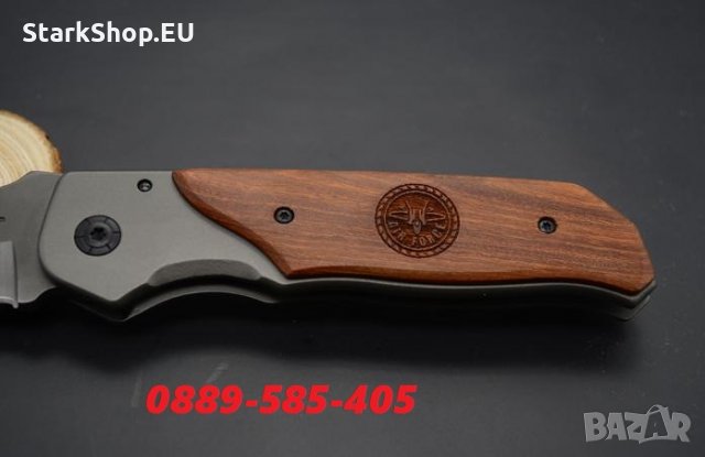 Уникален Ловен / Туристически нож с кожена кания Browning ножове, снимка 14 - Ножове - 27838015