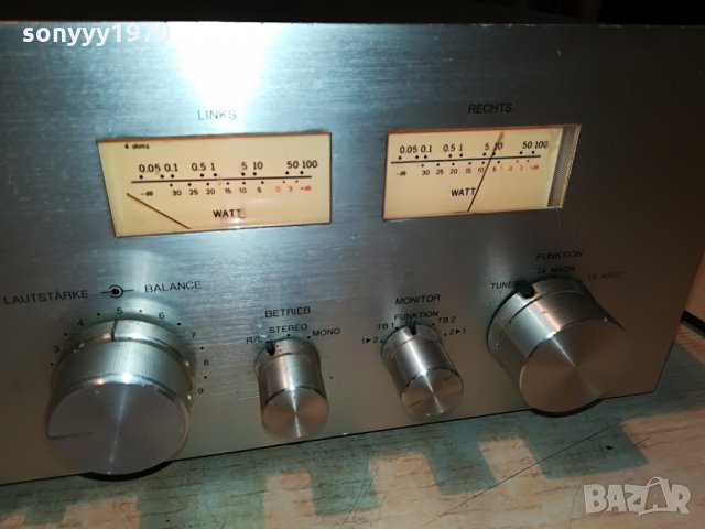 universum v3585 stereo amplifier-2x100w germany 2406211128, снимка 12 - Ресийвъри, усилватели, смесителни пултове - 33318583