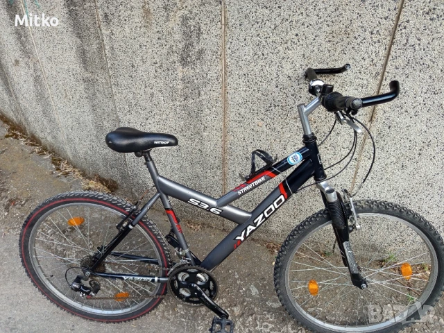 26 цола алуминиев велосипед с 21 скорости усилени капли амортисьори предни като нов , снимка 4 - Велосипеди - 51109817