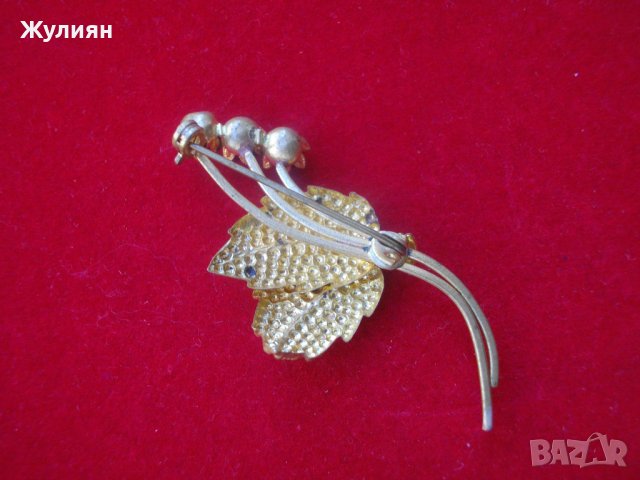 СТАРА БРОШКА, снимка 3 - Антикварни и старинни предмети - 37918879