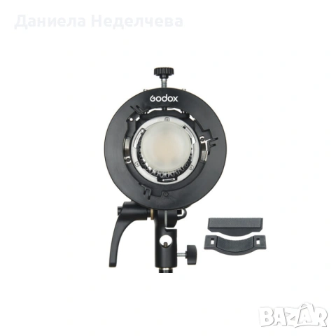 Универсален адаптер S-type Speedlite Bracket (Bowens mount), снимка 3 - Чанти, стативи, аксесоари - 53173498