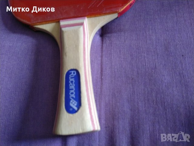 Хилка за тенис на маса и мрежа за тенис на маса със стойки  Руканор нова, снимка 4 - Тенис - 32260782