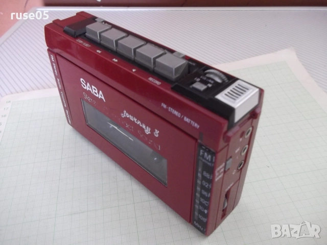 Радио касетофон "SABA - journey 3" работещ