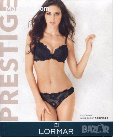 Дантелен сутиен Lormar Prestige Push-up ефект., снимка 2 - Бельо - 40527051