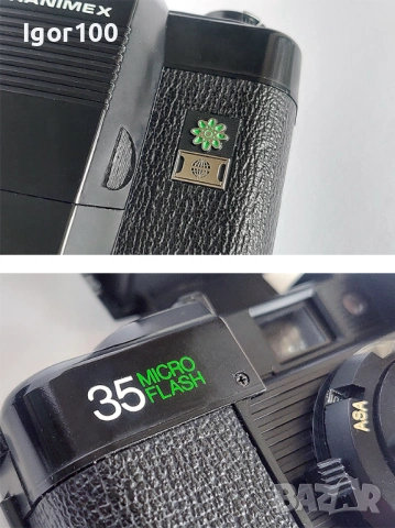 HANIMEX 35 Micro Flash- филмова камера, снимка 6 - Фотоапарати - 53581732