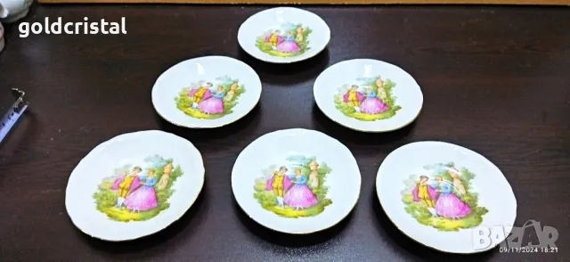 Стар български порцелан Изида чинийки