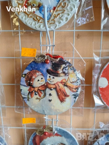 Коледни дървени украшения за дома., снимка 2 - Декорация за дома - 52827754