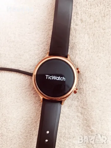 Смарт часовник TicWatch C2+, розово злато, снимка 2 - Дамски - 48489371
