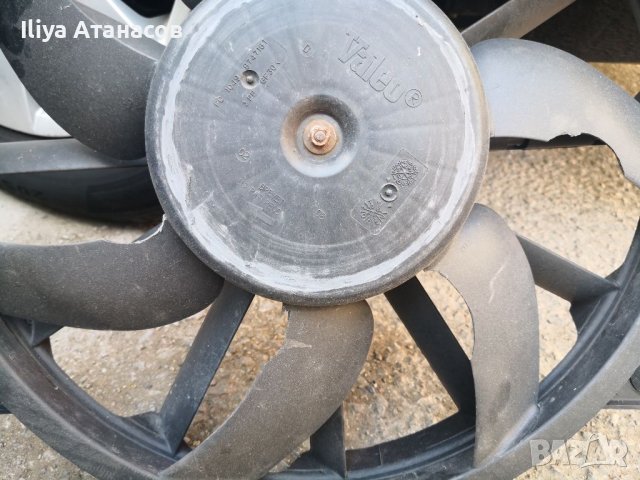 Вентилатор, перка, Ел. Двигател за охлаждане радиатор климатик Citroën Ситроен 1.6 HDI Пежо Peugeot , снимка 7 - Части - 36850846