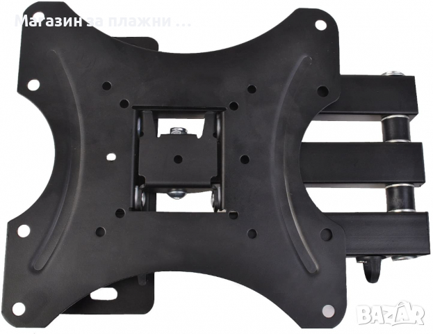 Стойка за телевизор, въртяща поставка за телевизор с дълго рамо HDL-117B – от 14″ до 42″ - КОД 117B, снимка 12 - Стойки, 3D очила, аксесоари - 36377924