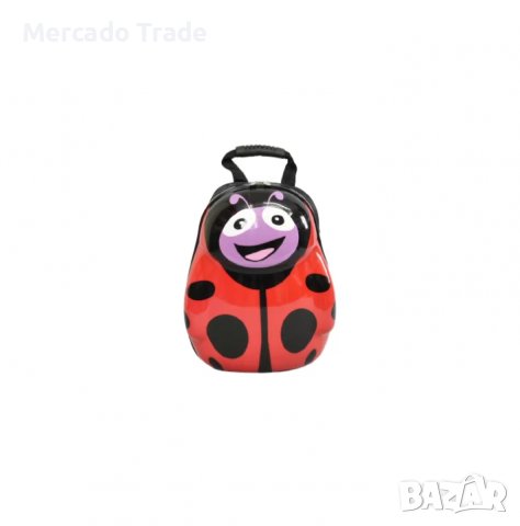 Комплект Mercado Trade, Куфар и раница, За деца, Калинка, Червен, снимка 2 - Кенгура и ранички - 40184892