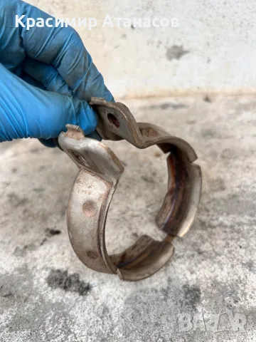 Скоба ауспух гърнета за Мерцедес Е-класа W211.A2034900441, снимка 10 - Части - 48135281