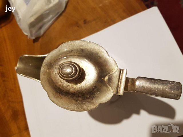 Стара сребърна каничка Wellner, снимка 5 - Други ценни предмети - 27131441