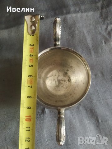 посребрена барокова кана и захарница , снимка 3 - Антикварни и старинни предмети - 32751400