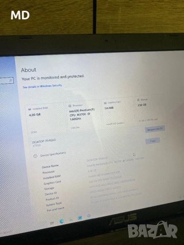 17.3” Asus R752SA Лаптоп, снимка 4 - Лаптопи за работа - 53195407