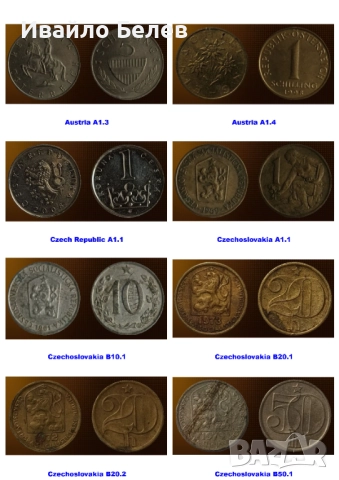 139 чуждестранни монети 1839-2022 от 29 държави, снимка 5 - Нумизматика и бонистика - 52588532