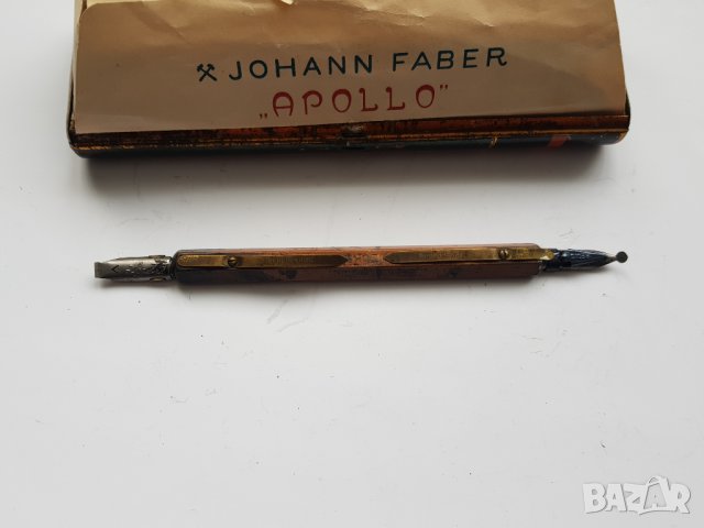 Кутия на Johann Faber "APOLLO" и перодръжка на F.Soennecken, снимка 3 - Антикварни и старинни предмети - 38743538